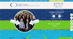 Desktop Screenshot of orchinorthodontics.com