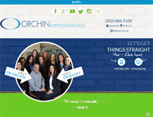 Tablet Screenshot of orchinorthodontics.com